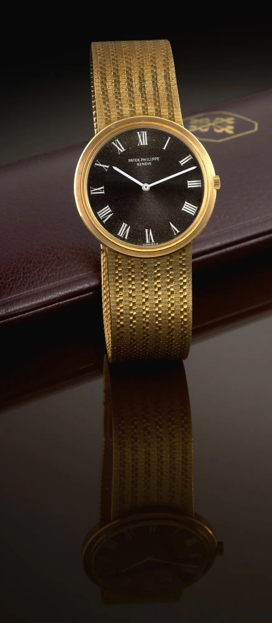 Patek Philippe 3591 33mm Yellow gold Brown