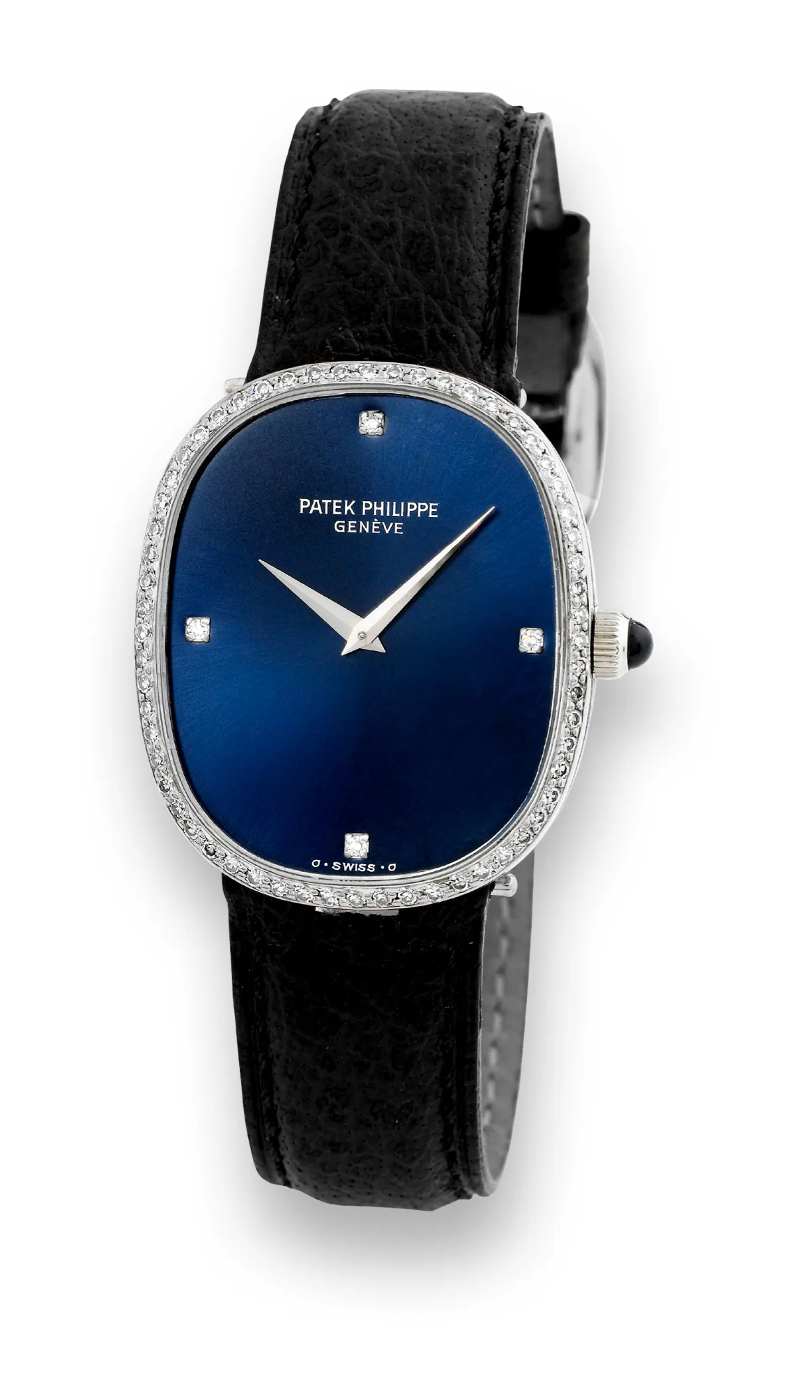 Patek Philippe 3849 27mm White gold Blue