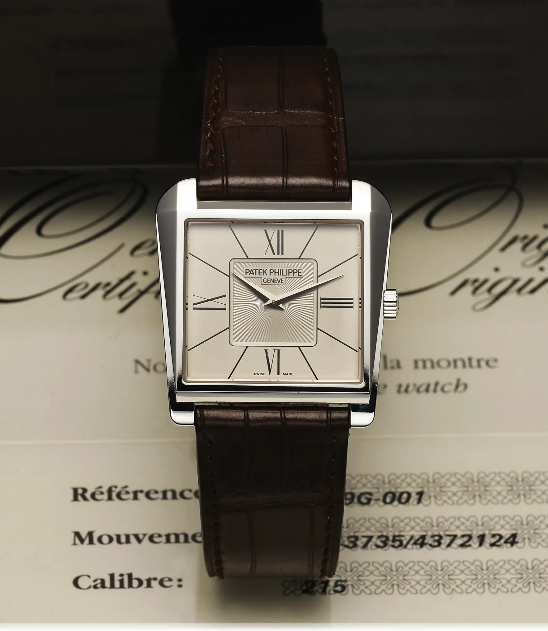 Patek Philippe 5489 33mm White gold Silver