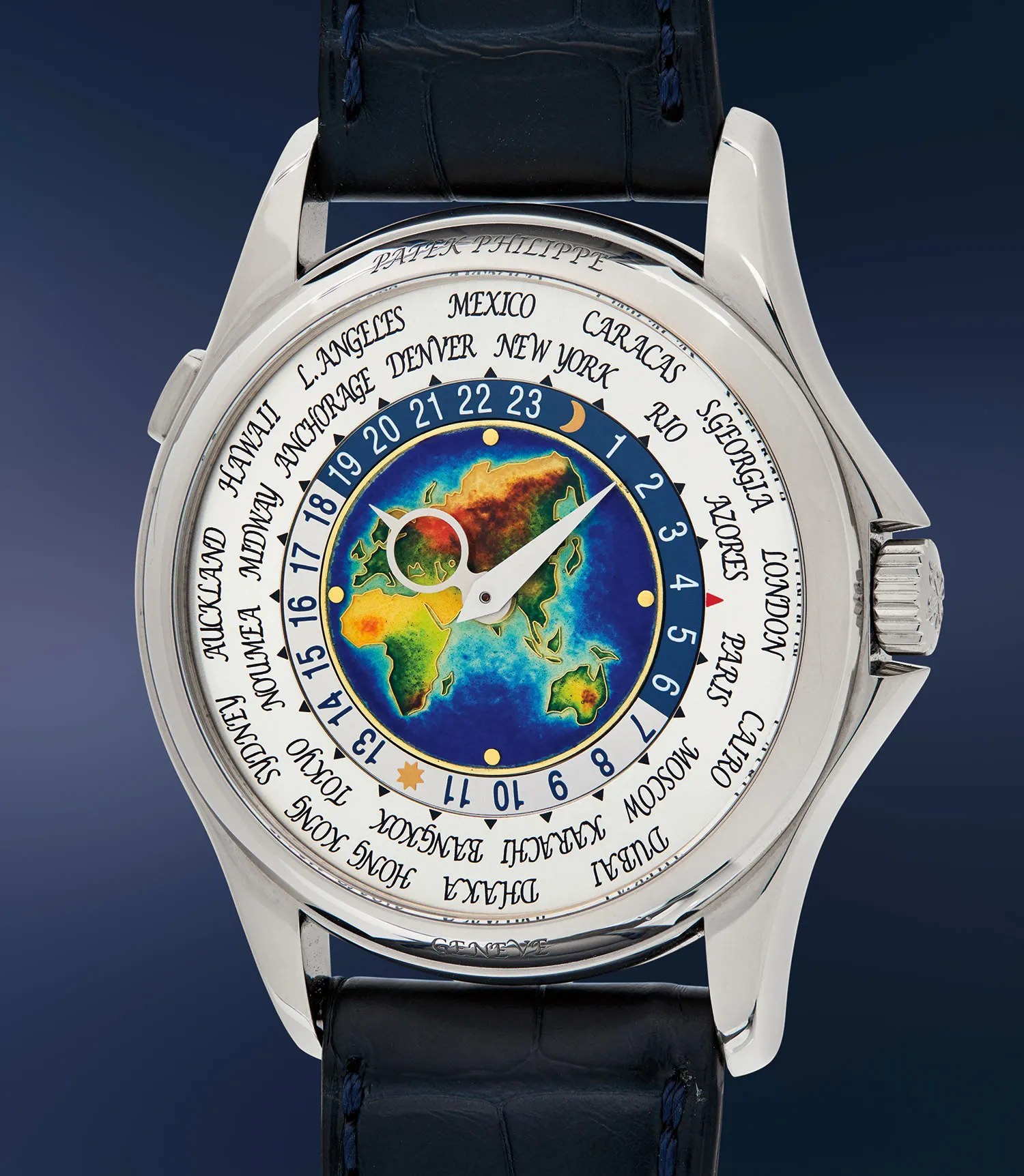 Patek Philippe World Time 5131G 40mm White gold