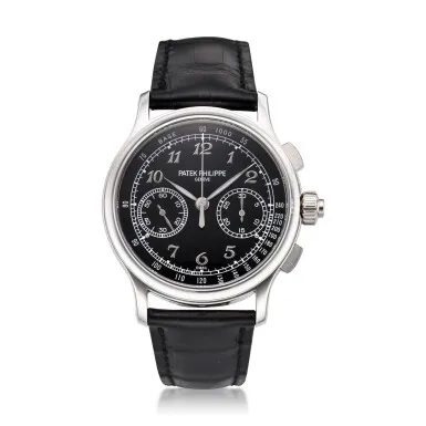 Patek Philippe Split-Seconds Chronograph 5370P-001 41mm Platinum Black 1