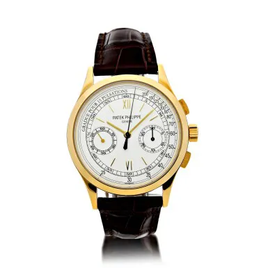 Patek Philippe Chronograph 5170J-001 39mm Yellow gold Silver