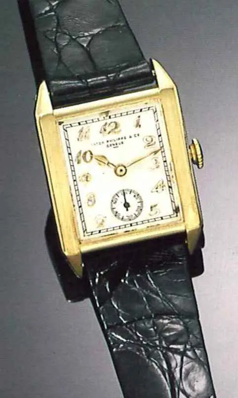 Patek Philippe 25mm Yellow gold Silver