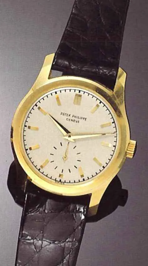 Patek Philippe 2462 33mm Yellow gold Silver