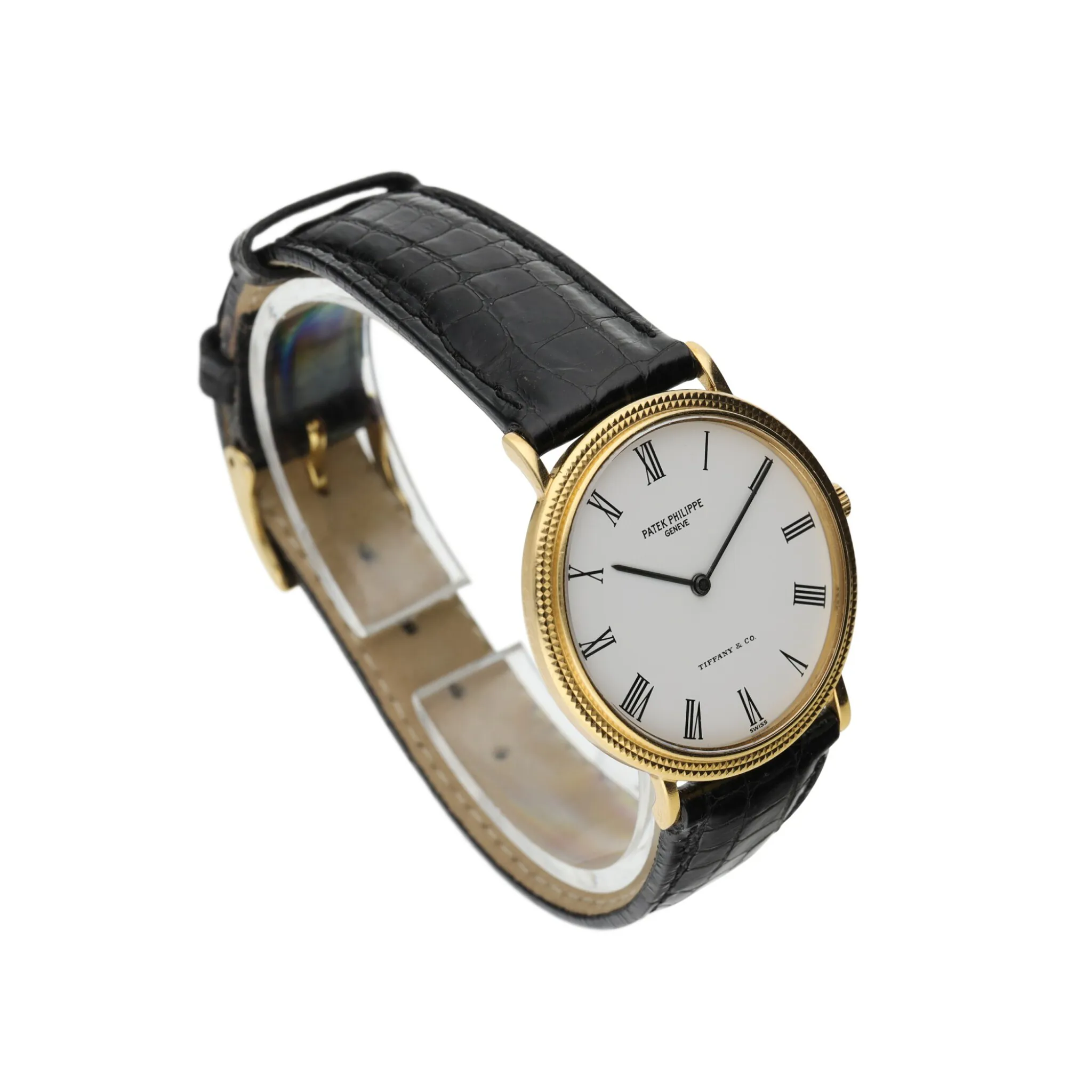 Patek Philippe Calatrava 3954J 33mm Yellow gold White 1