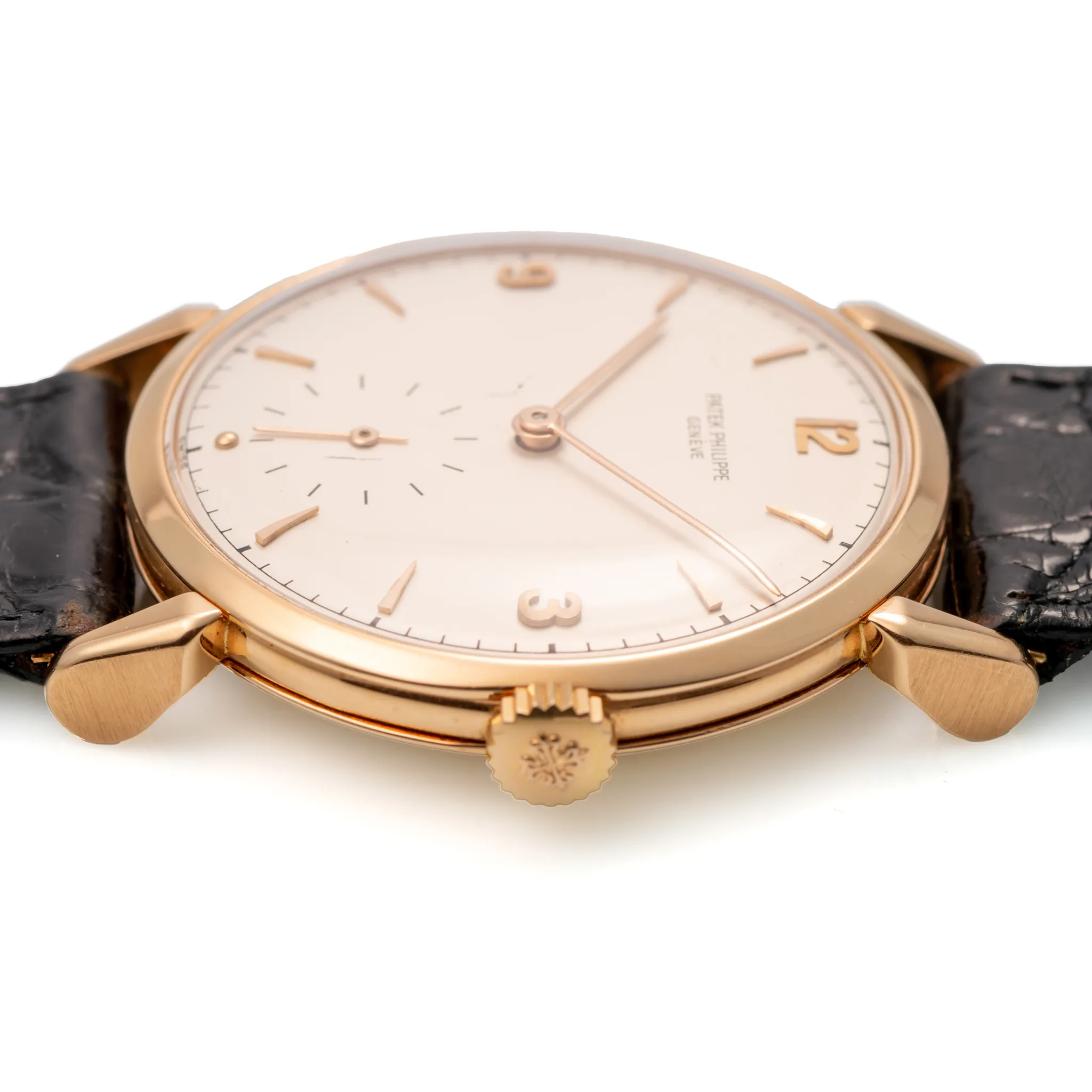 Patek Philippe 1578 35mm Rose gold Silver 3