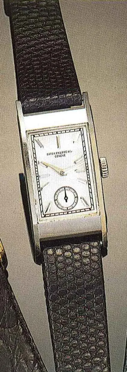 Patek Philippe 21mm Platinum Silver