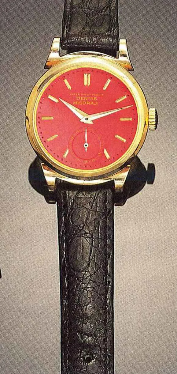 Patek Philippe 34mm Rose gold Red