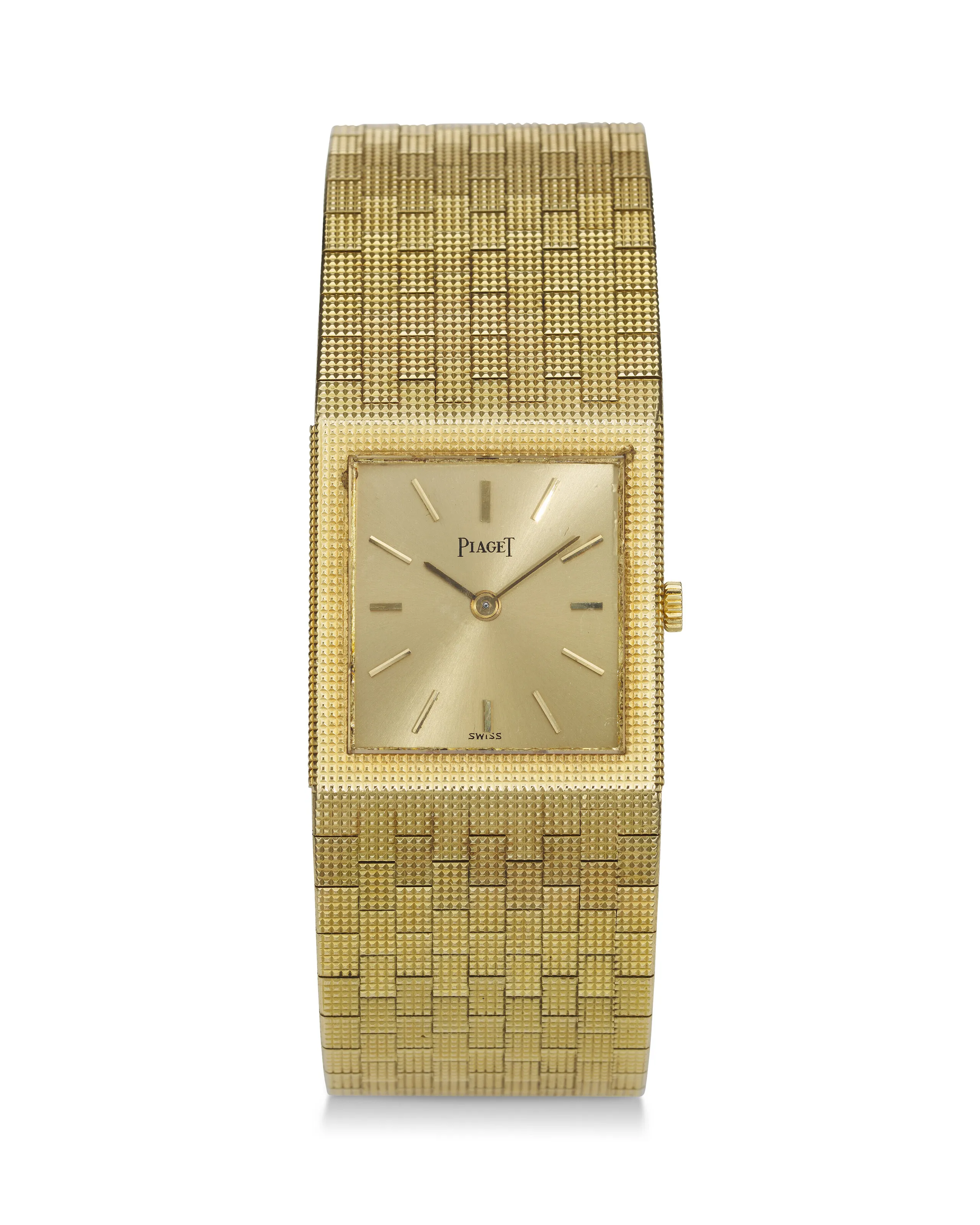 Piaget S TALENT MANAGER SAUL HOLIFF 9131C4 23mm Yellow gold Champagne