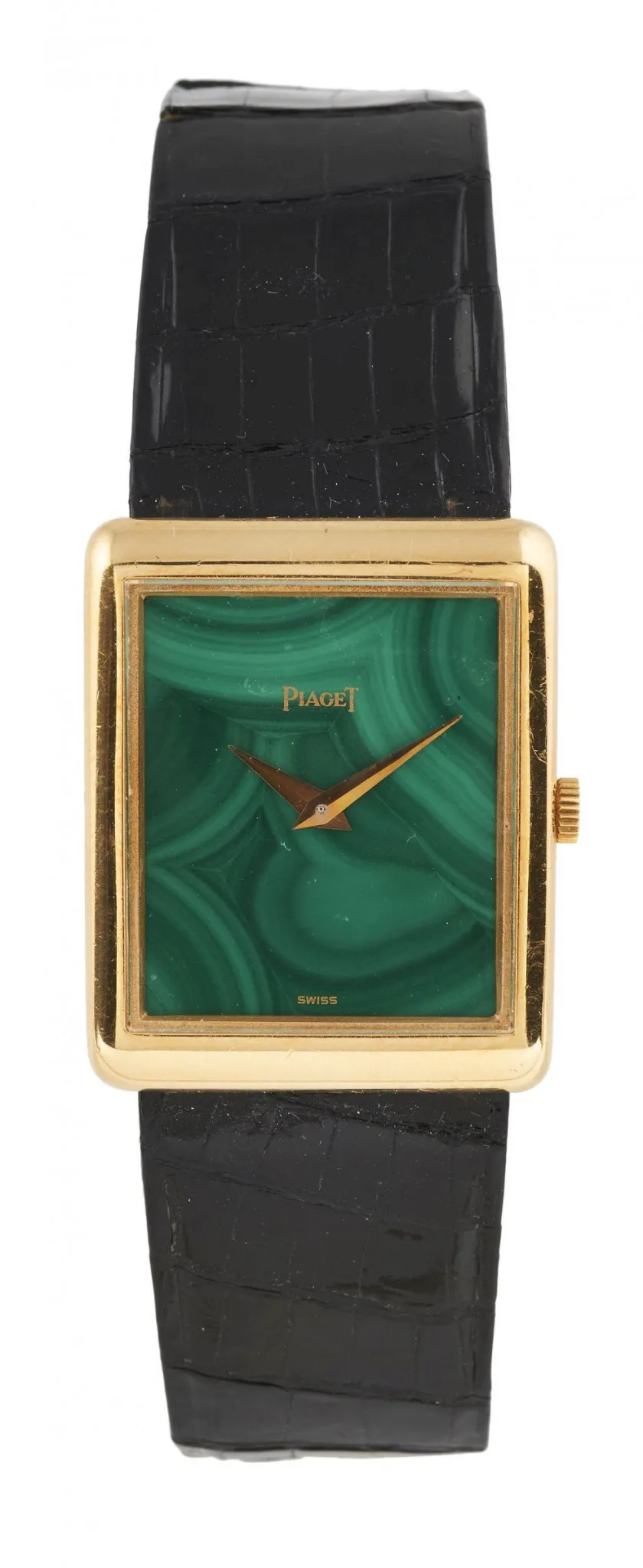 Piaget 9150 23mm Yellow gold Green