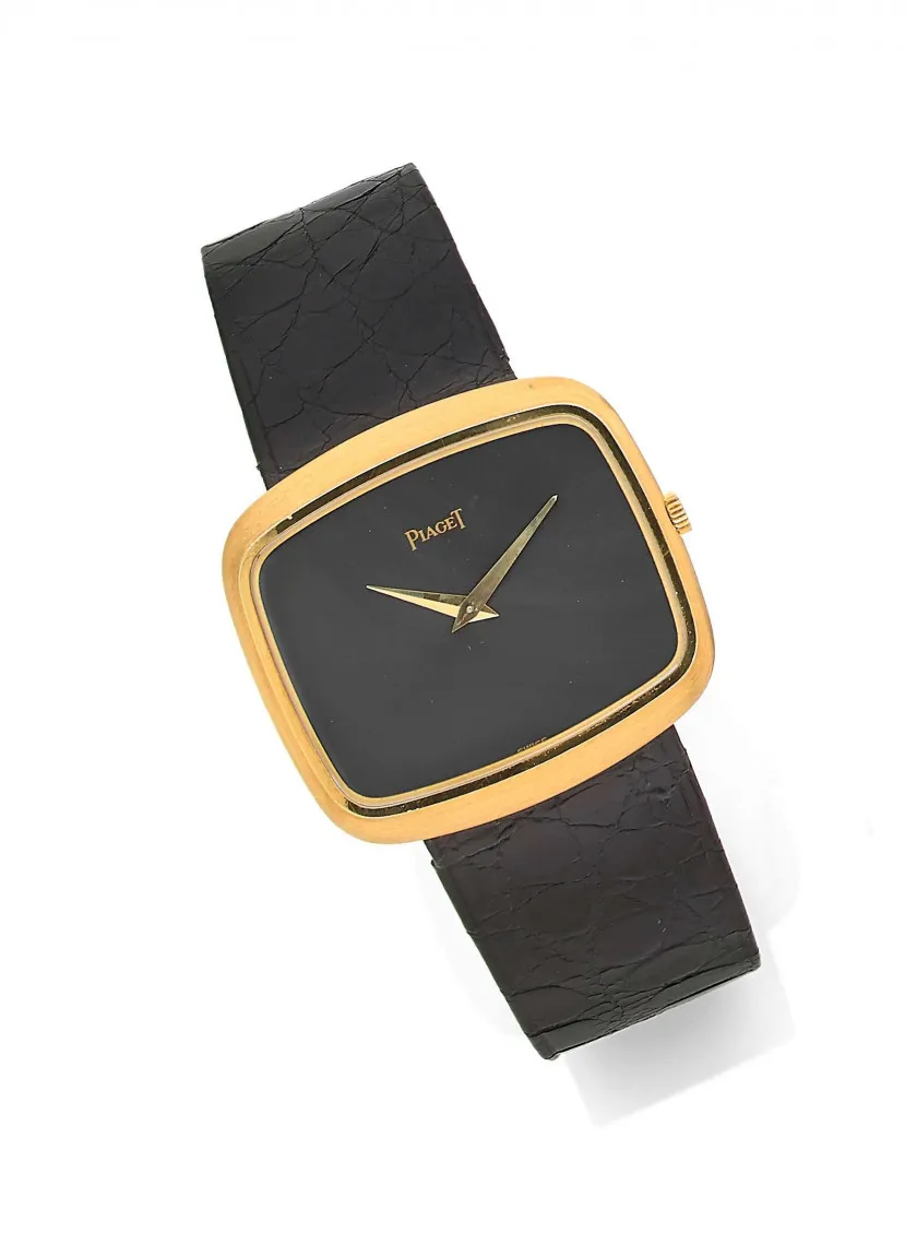 Piaget 9751 32mm Yellow gold Black