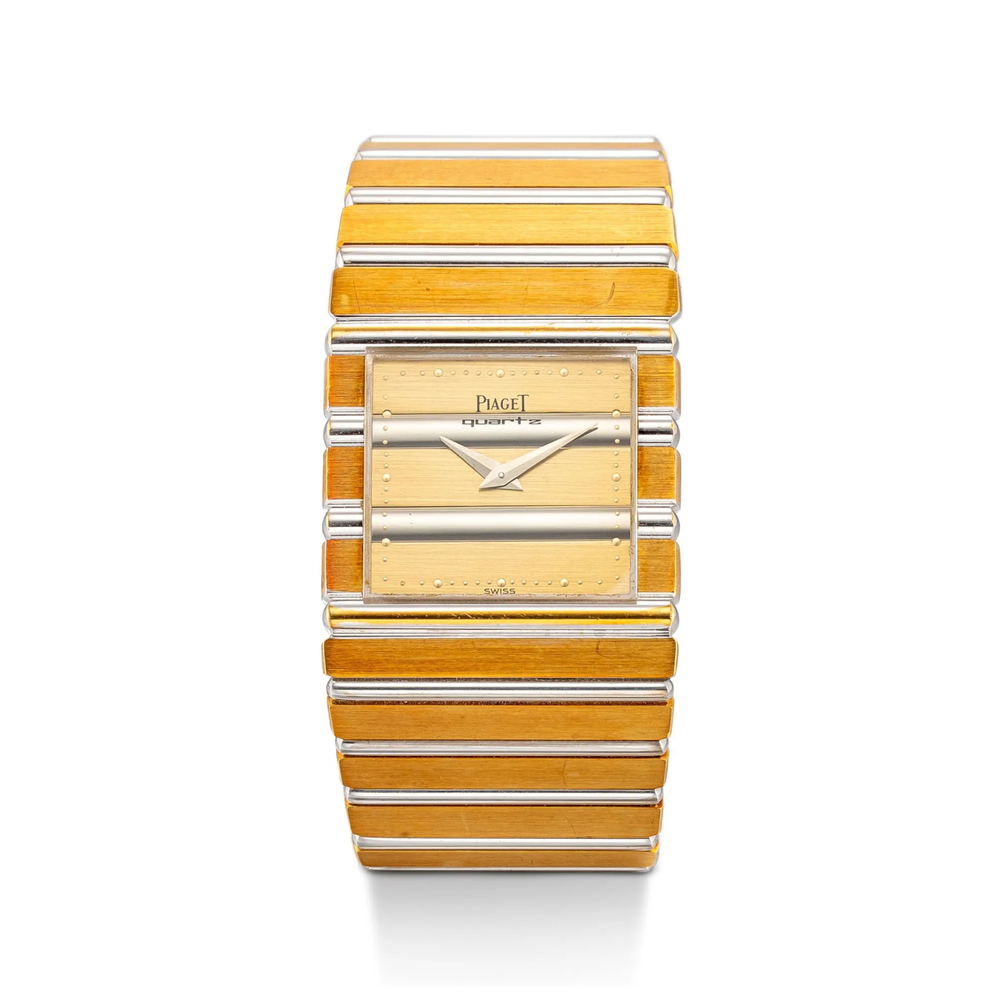 Piaget Polo 7131 25mm White gold and Yellow gold Champagne