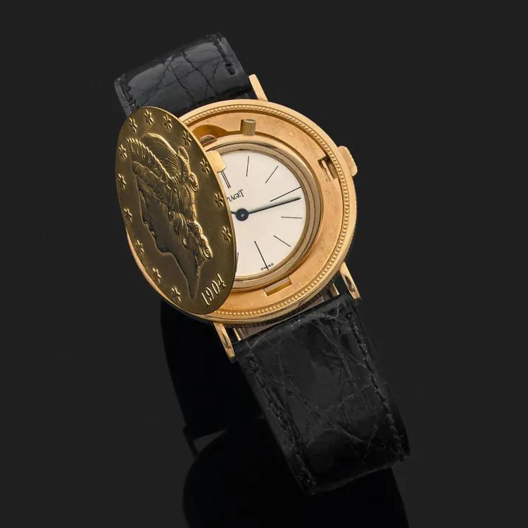 Piaget Coin 35mm Yellow gold Gold