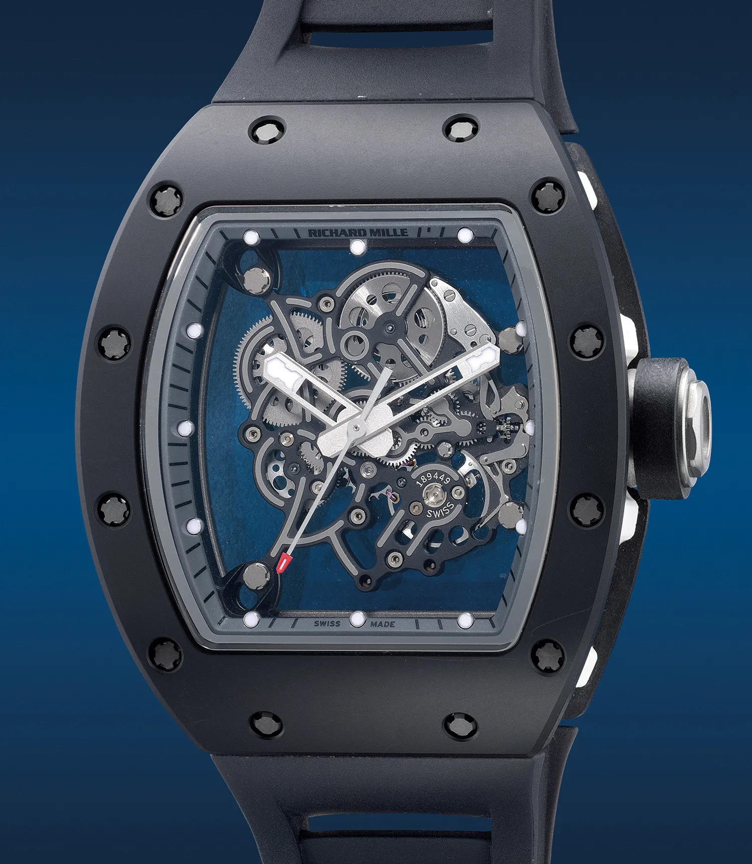 Richard Mille RM 055 Bubba Watson RM055 Ti-TZP 42mm Titanium Skeletonized