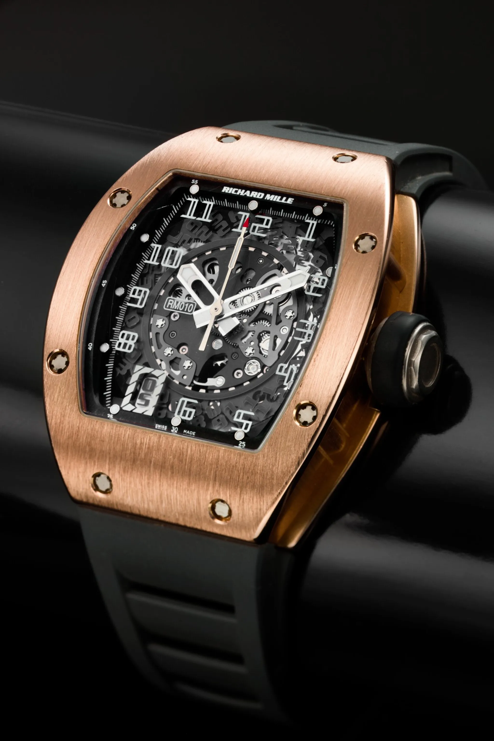 Richard Mille RM 010 48mm Rose gold Black