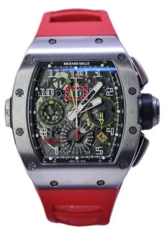 Richard Mille RM 011 RM 11-02 50mm Titanium Transparent