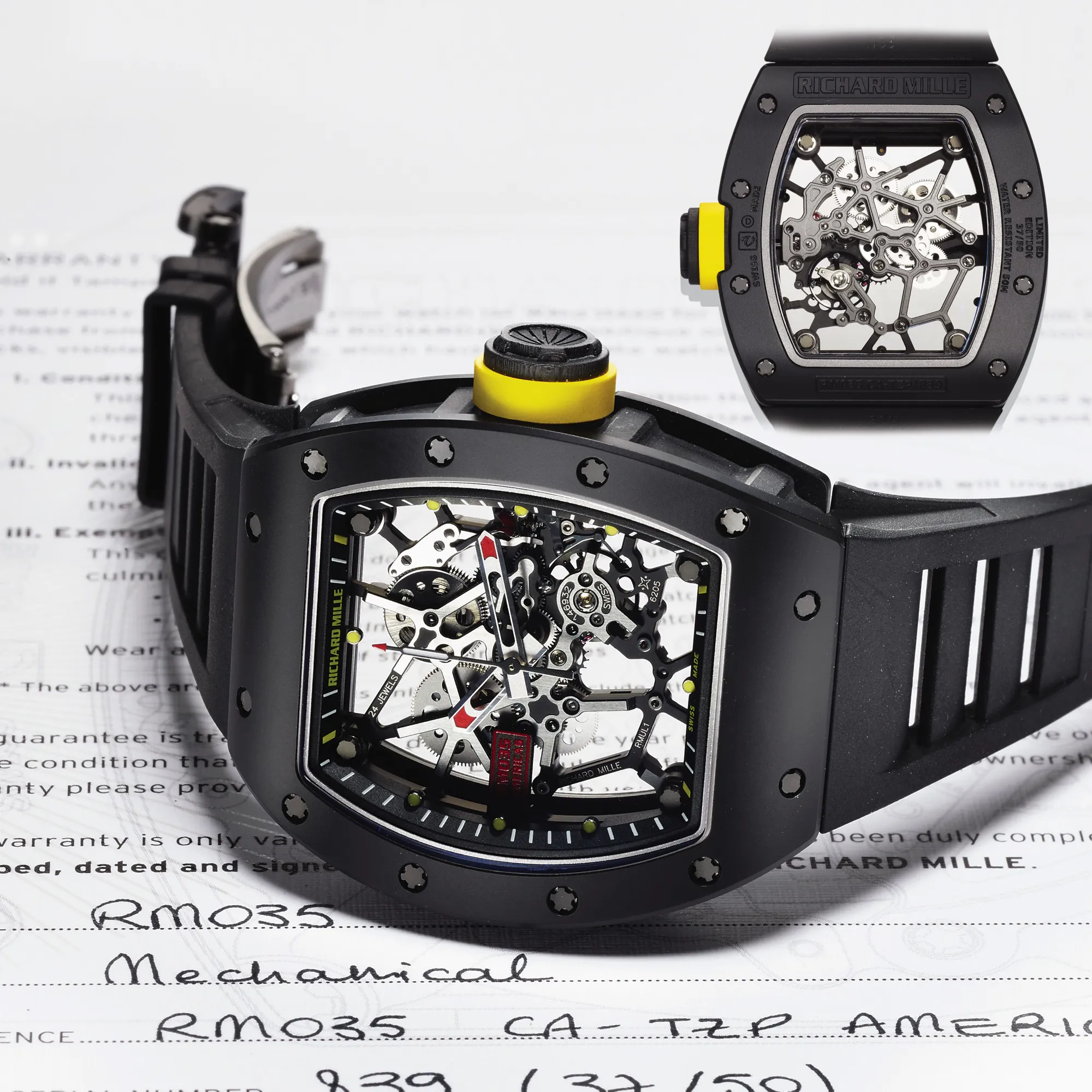 Richard Mille RM 035 RM 035 42mm Ceramic Skeletonized