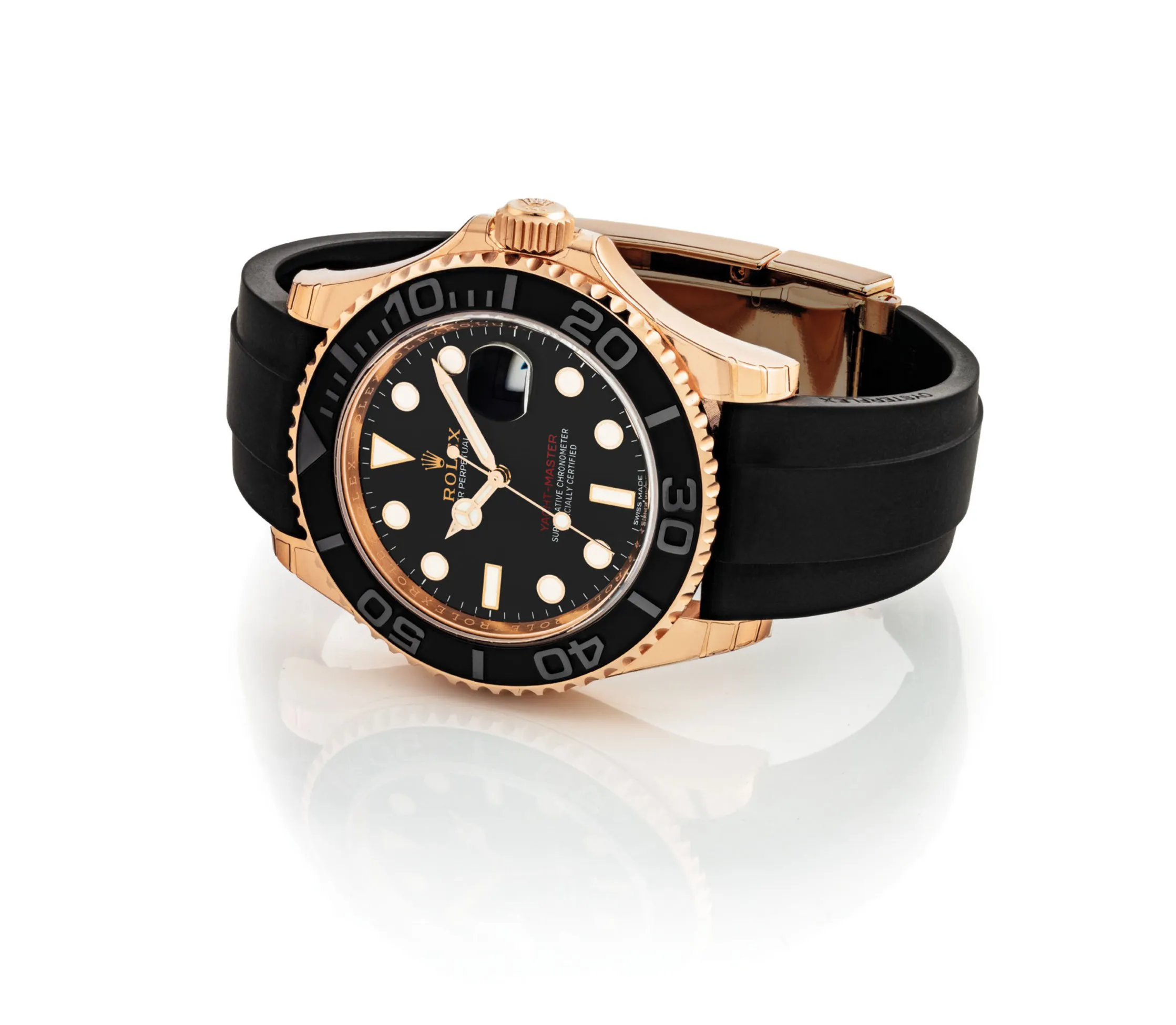 Rolex Yacht-Master 40 116655 40mm Rose gold Black