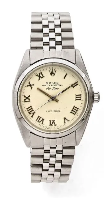 Rolex Oyster Perpetual 34 1008 34mm Stainless steel Cream