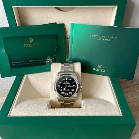 Rolex Air King 126900 40mm Stainless steel Black