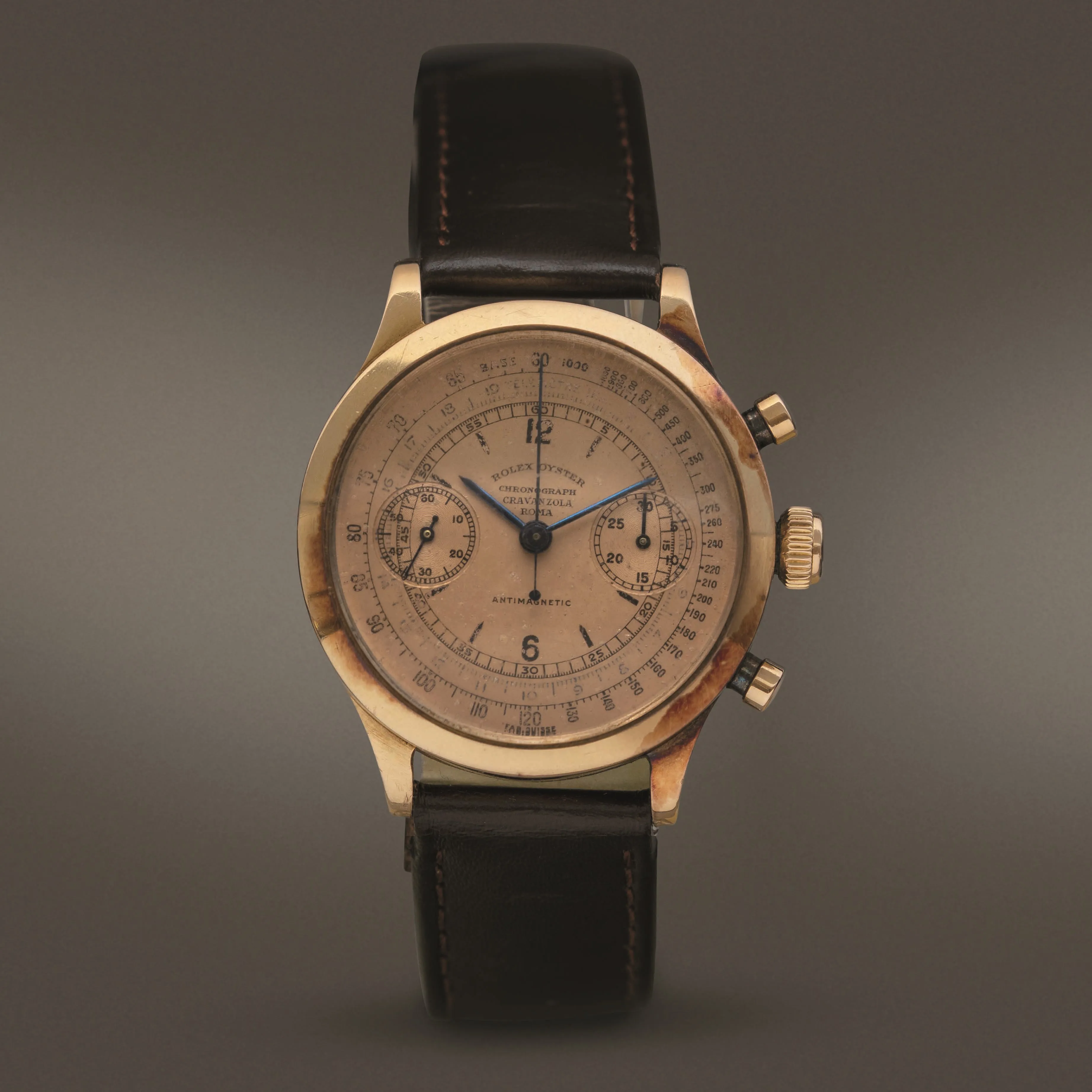 Rolex Chronograph 3525 35mm Rose gold Salmon