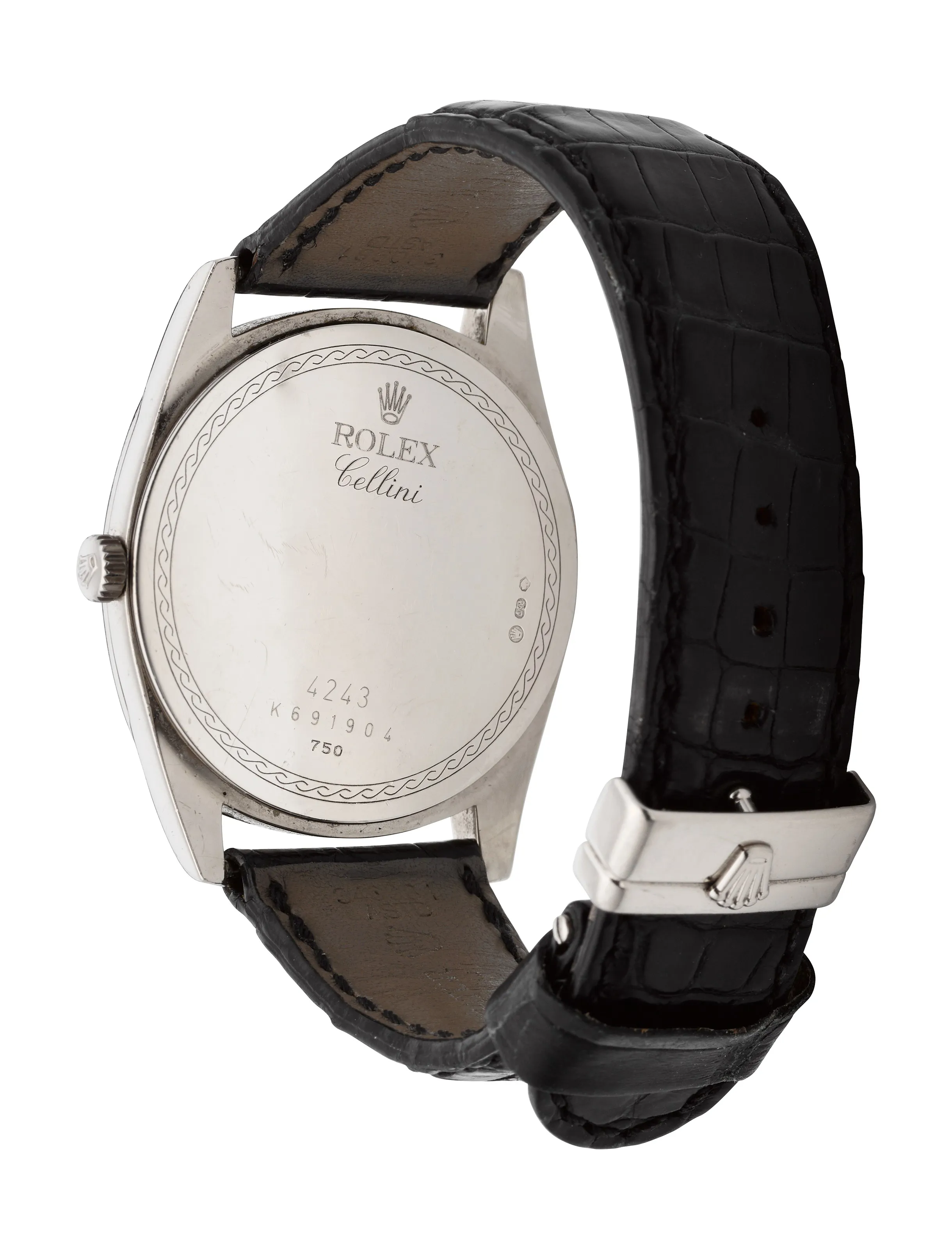 Rolex Cellini Danaos 4243 38mm White gold Black 2