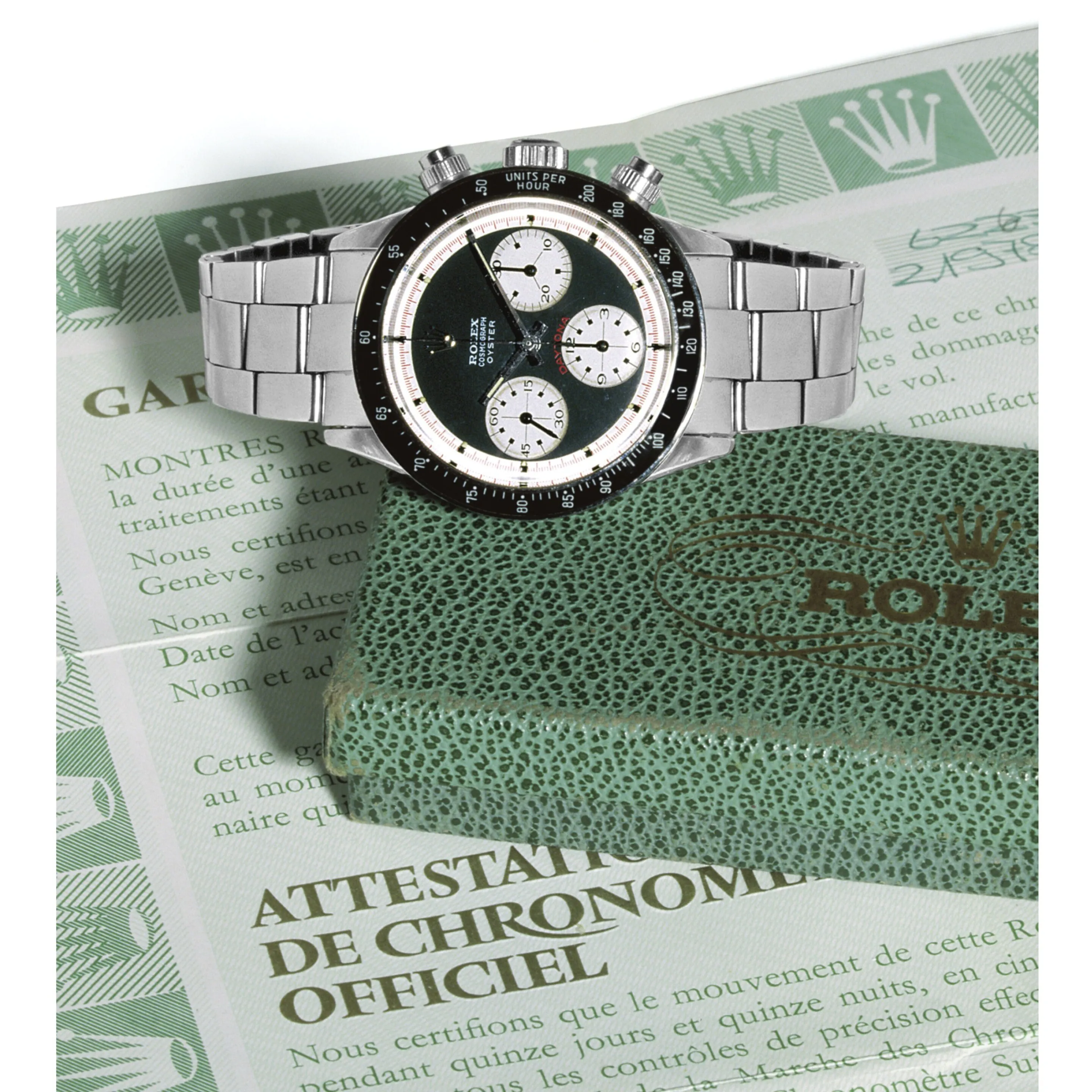 Rolex Daytona 6263/6239 37mm Stainless steel Black