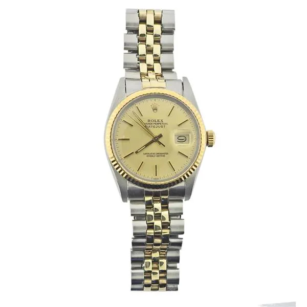 Rolex Datejust 36 16013 36mm 18k gold & stainless steel Champagne