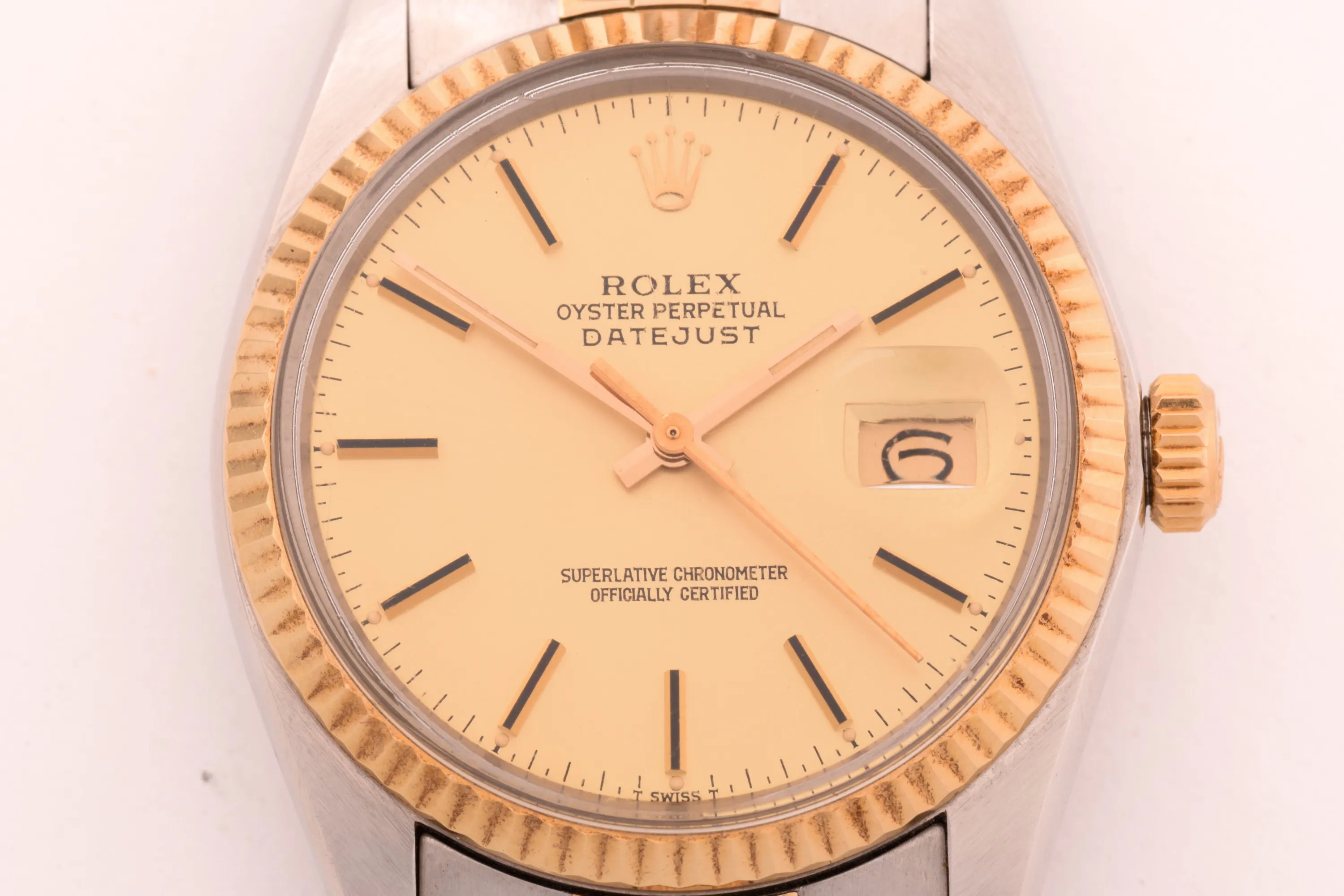 Rolex Datejust 36 16013 36mm Yellow gold Champagne 1