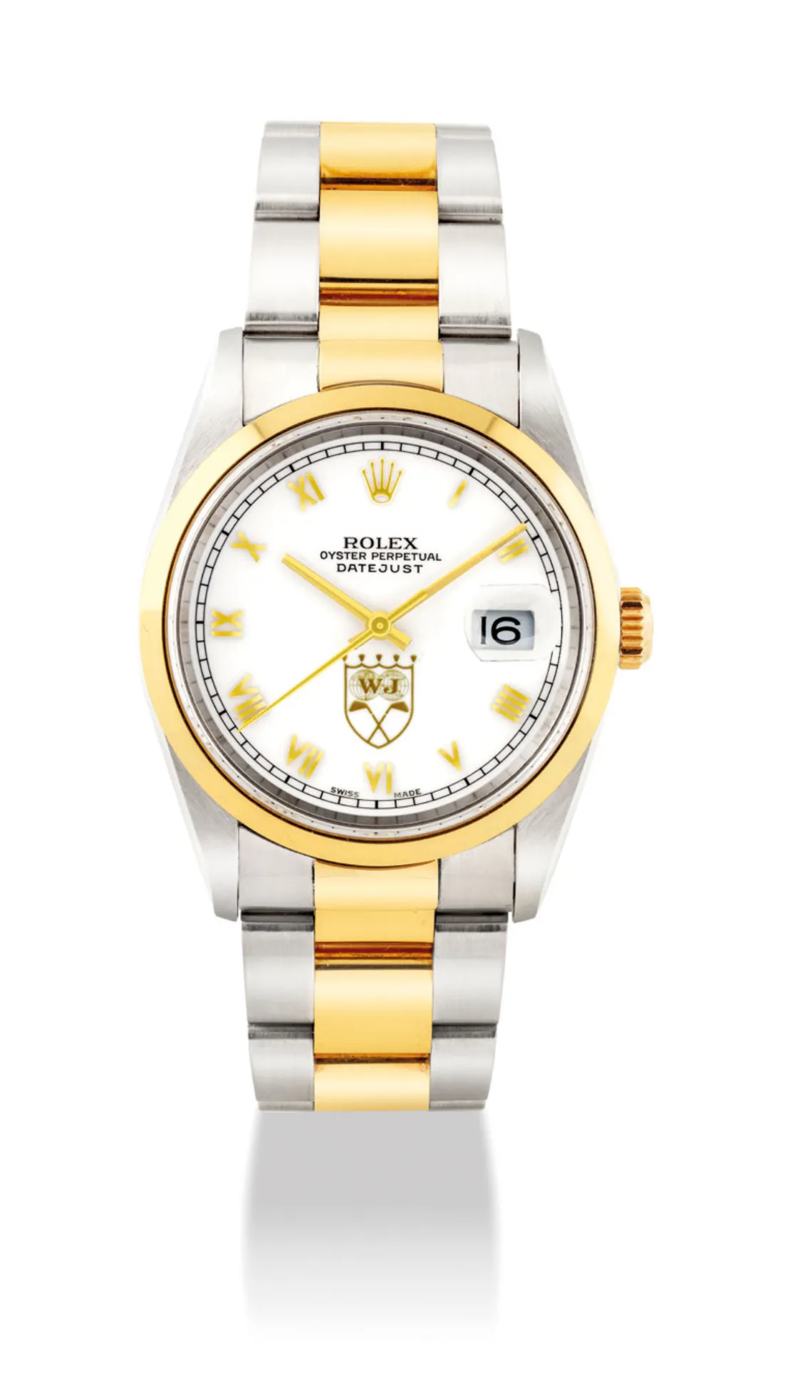 Rolex Datejust 36 16203 36mm Yellow gold and Stainless steel White