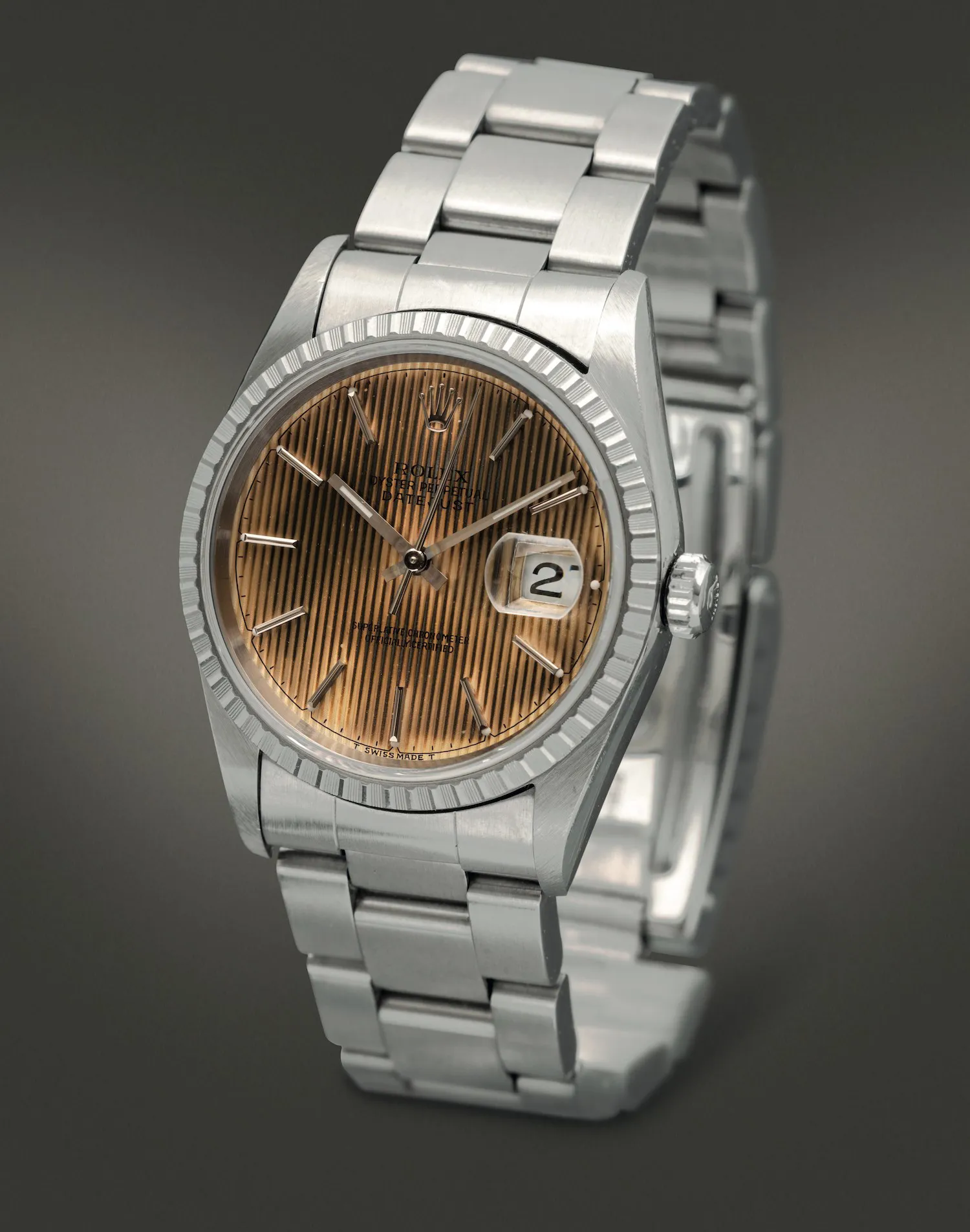 Rolex Datejust 36 16220 36mm Stainless steel Brown