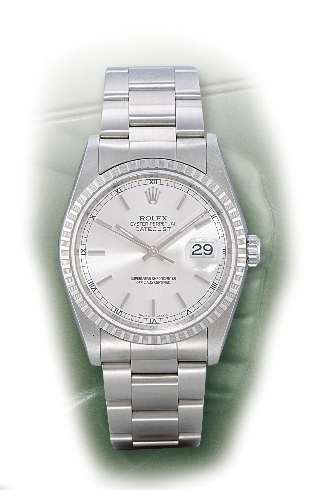 Rolex Datejust 36 16220 36mm Stainless steel Silvered