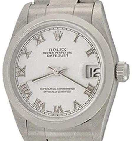 Rolex Datejust 31 68240 31mm Stainless steel White