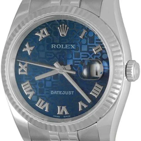 Rolex Datejust 36 116234 36mm Stainless steel Blue