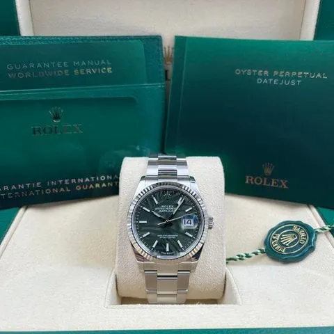 Rolex Datejust 36 126234 36mm Stainless steel Green