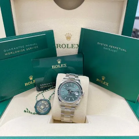 Rolex Datejust 36 126234 36mm Stainless steel Green