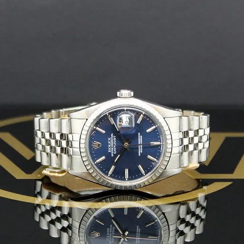 Rolex Datejust 36 16030 36mm Stainless steel Blue