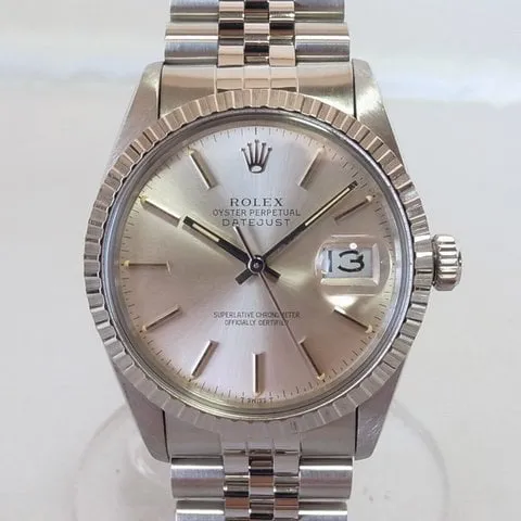 Rolex Datejust 36 16030 36mm Stainless steel Silver