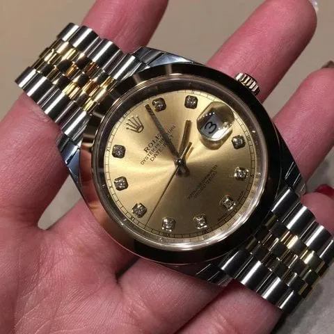 Rolex Datejust 41 126303 41mm Yellow gold and Stainless steel Gold