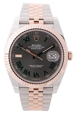 Rolex Datejust 41 126331 41mm Yellow gold and Stainless steel Gray