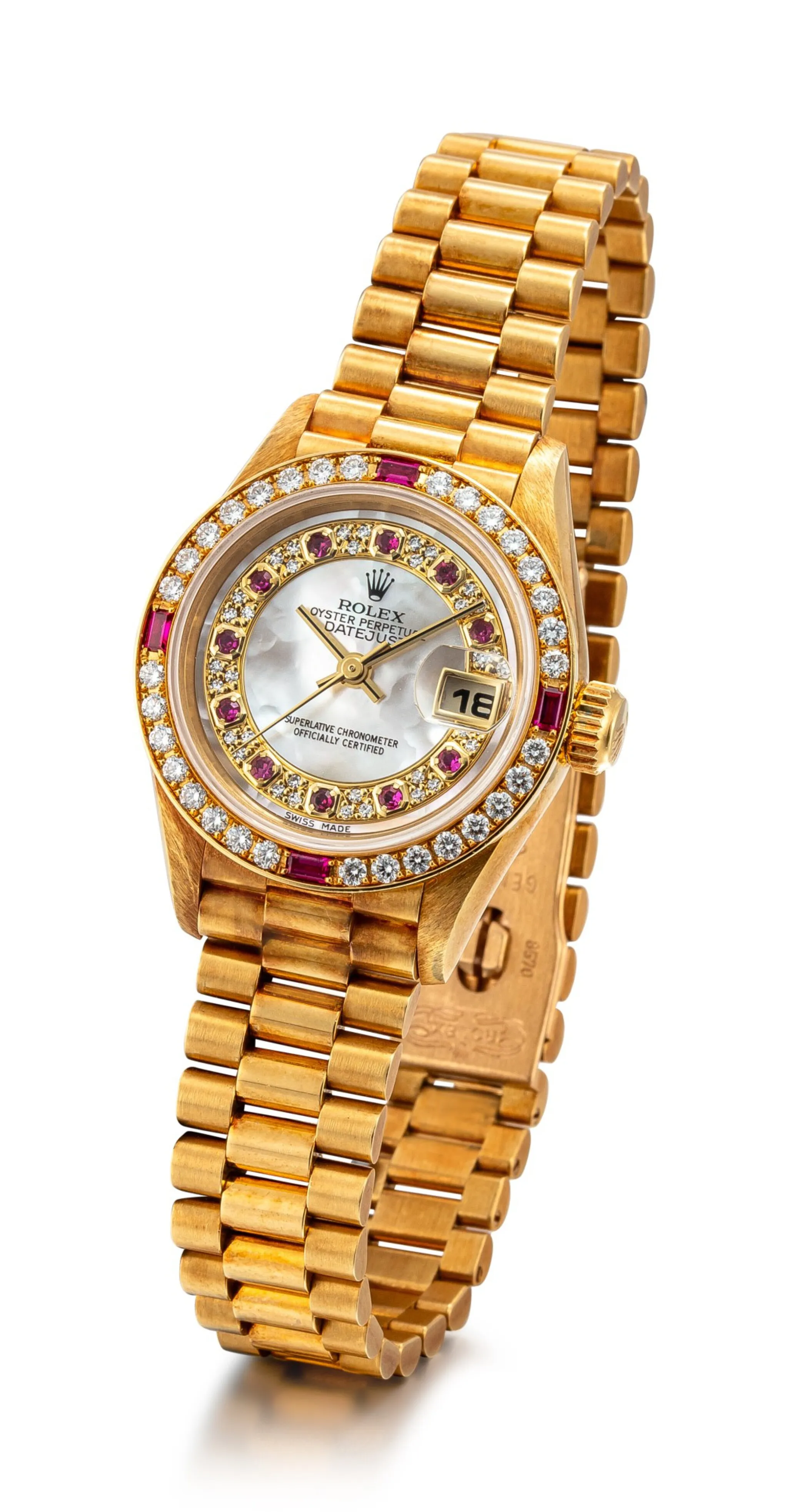 Rolex Lady-Datejust 69068 26mm Yellow gold Mother-of-pearl 1