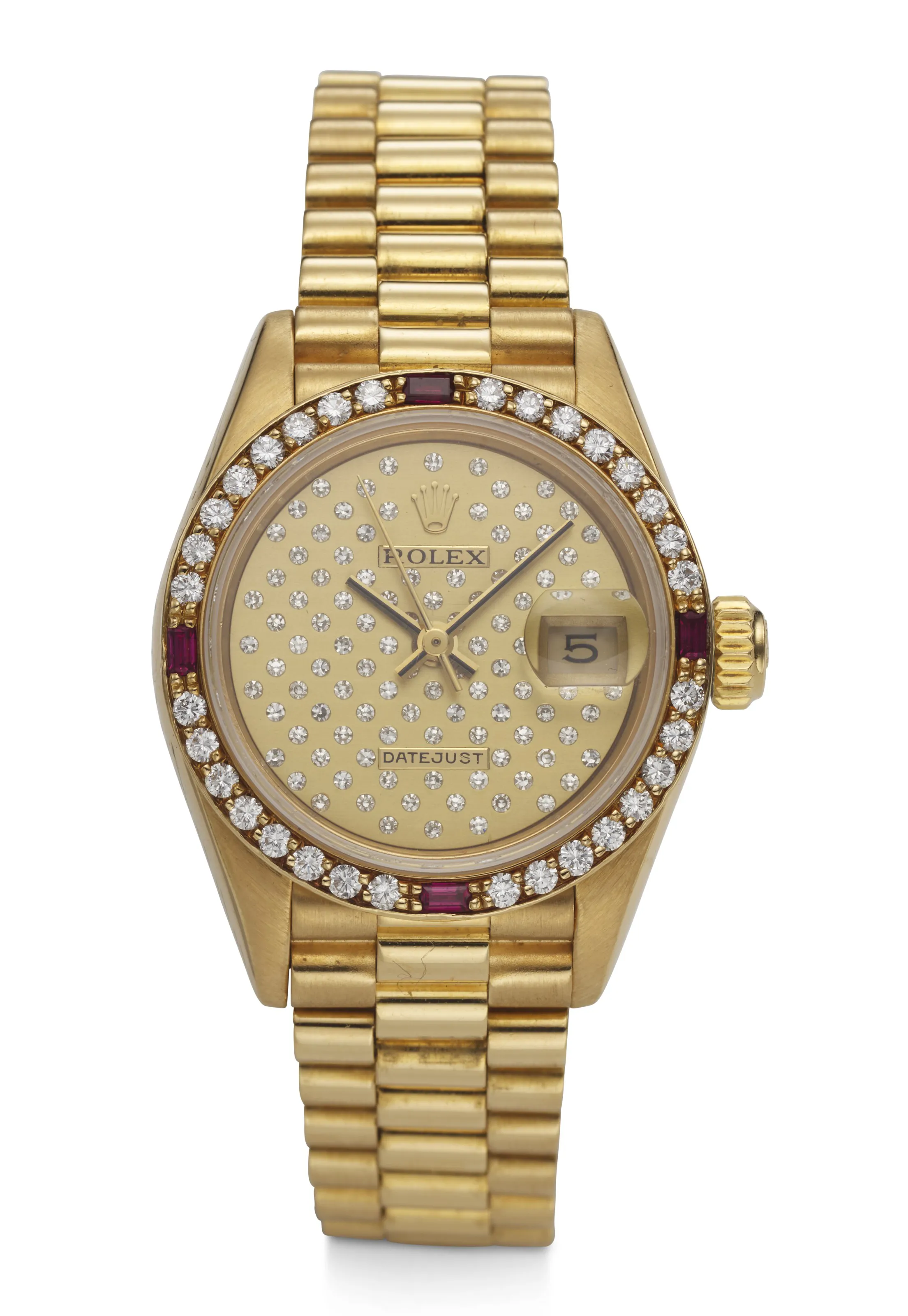 Rolex Lady-Datejust 69068 26mm Yellow gold Champagne 1