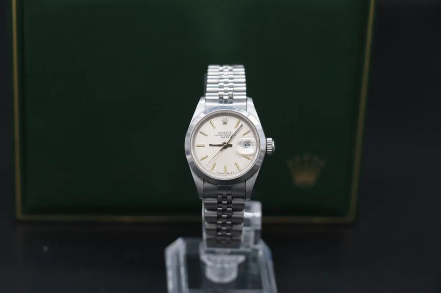 Rolex Oyster Perpetual 69160 26.5mm Stainless steel White