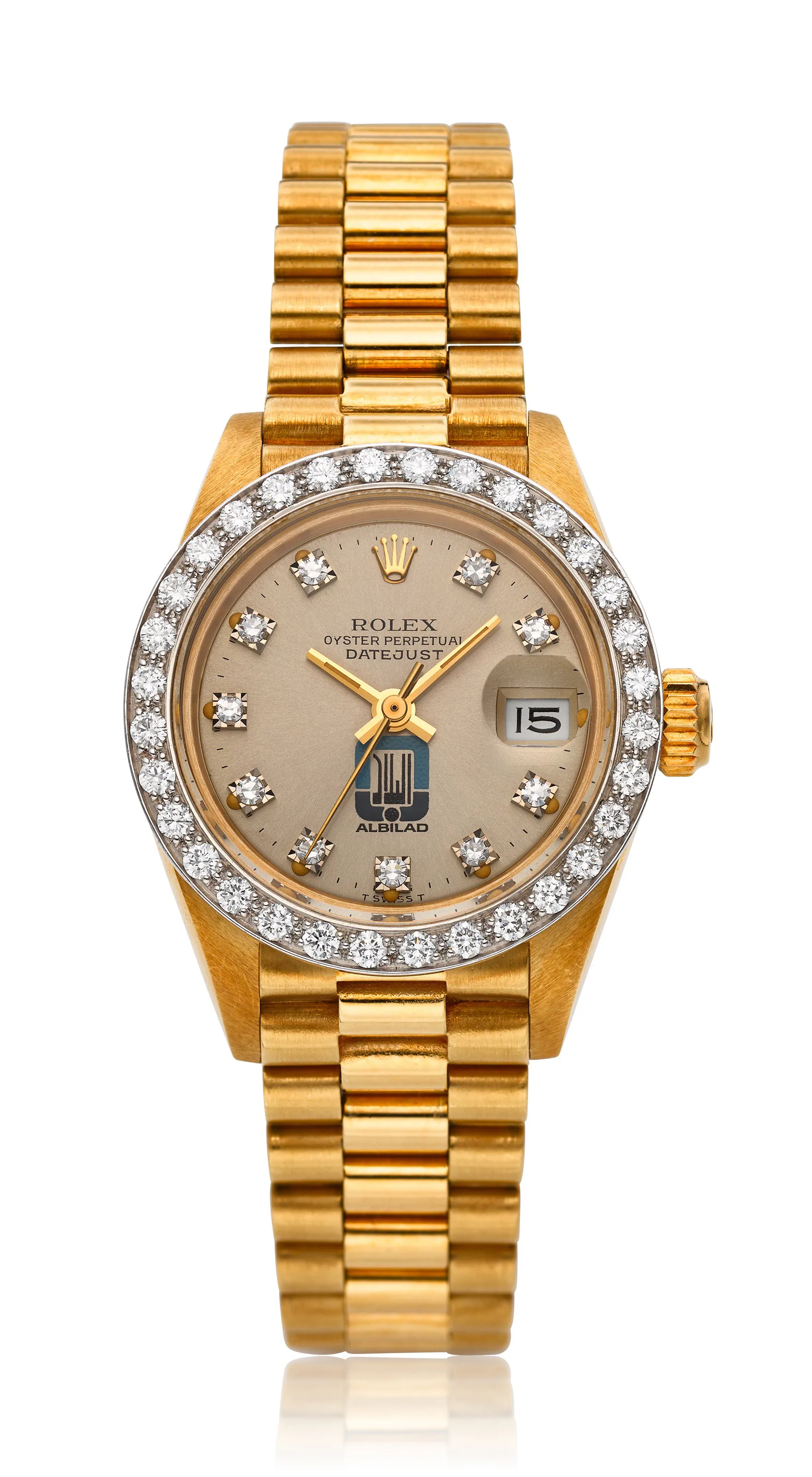 Rolex Lady-Datejust 6913 26mm Yellow gold Silvered