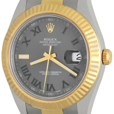 Rolex Datejust II 116333 41mm Stainless steel Gray