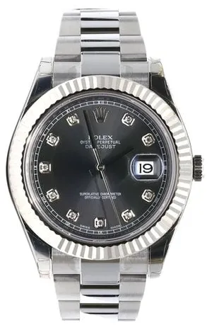 Rolex Datejust II 116334 41mm Stainless steel Gray