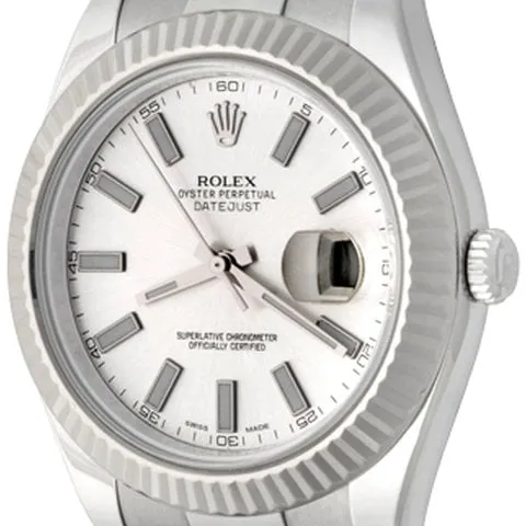 Rolex Datejust II 116334 41mm Stainless steel Silver