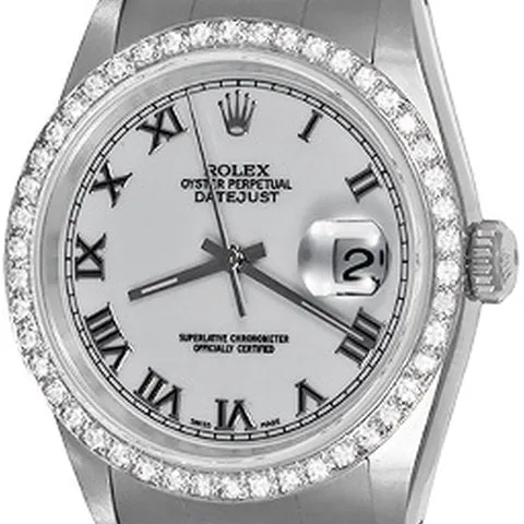 Rolex Datejust Turn-O-Graph 16264 36mm Stainless steel White