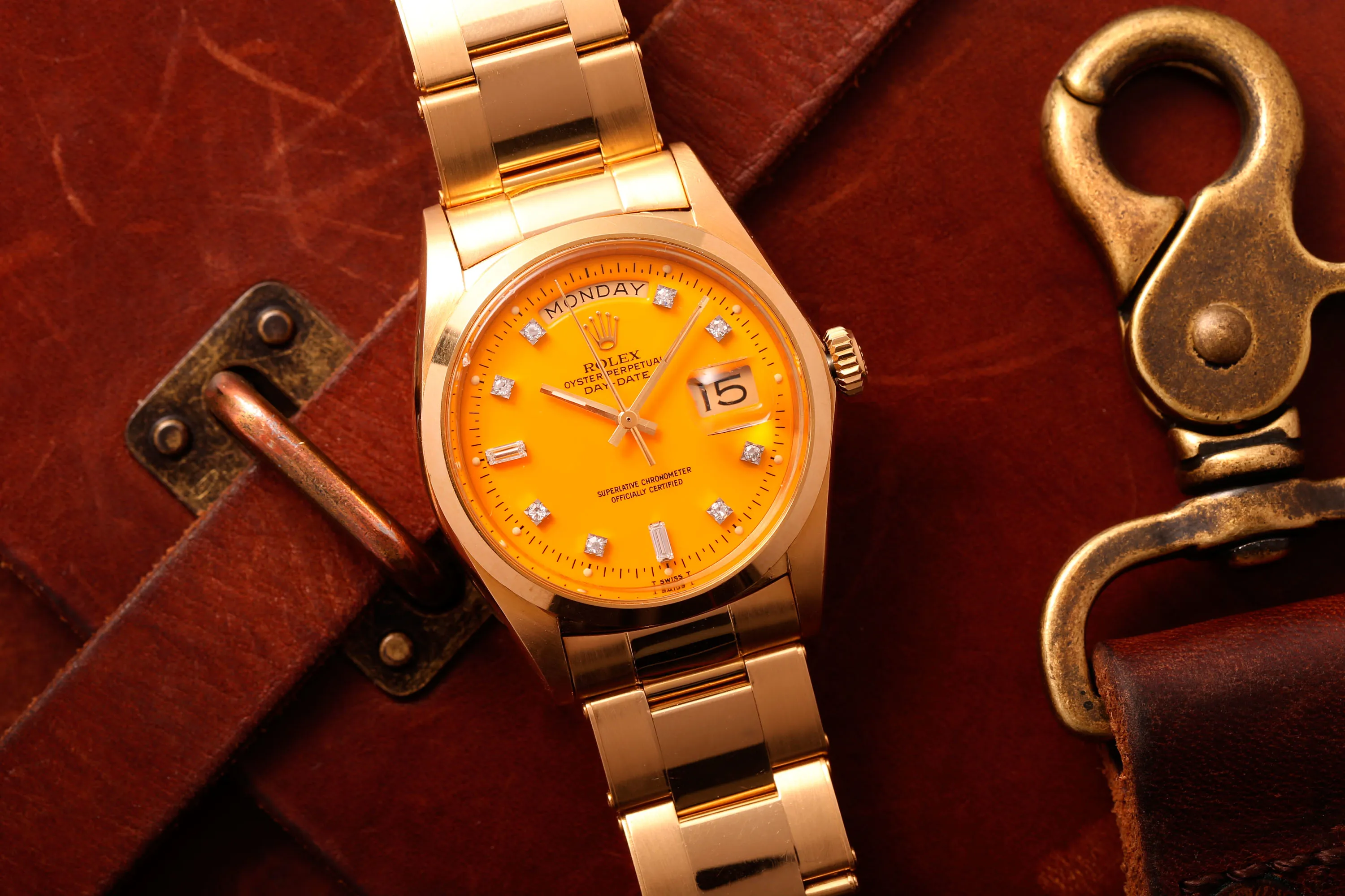 Rolex Day-Date 36 1802 36mm Yellow gold Yellow "Stella"