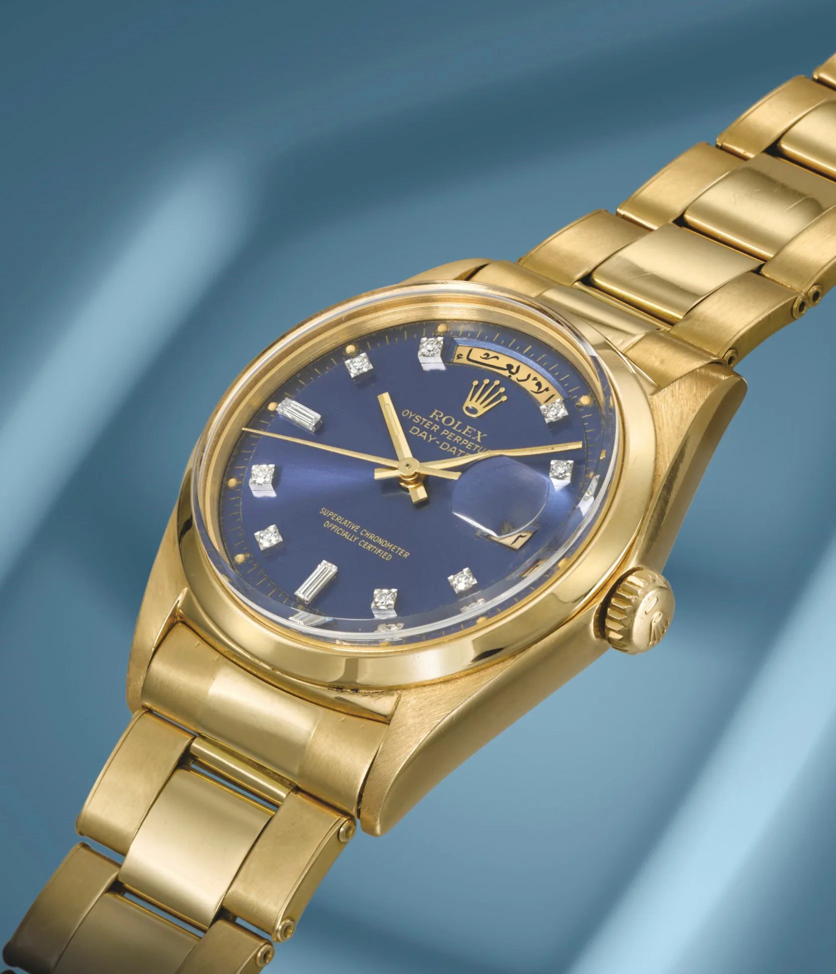 Rolex Day-Date 36 1802 36mm Yellow gold Blue 1